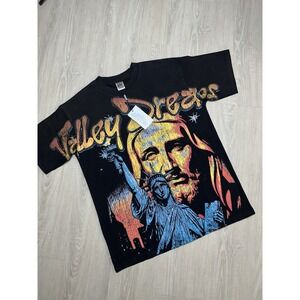 VALLEY VALE SPORTS DIVISION Statue of Liberty Graphic Black Men's T-Shirt M